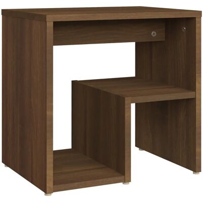 vidaXL 815181 Table de nuit - Table de nuit, Chêne marron, Bois d'ingénierie - Publicité vidaXL 815181 Table de nuit - Table de nuit, Chêne marron, Bois d'ingénierie - Publicité