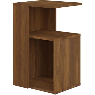 vidaXL 815191 Table d'appoint en chêne marron - Table d'appoint - Publicité vidaXL 815191 Table d'appoint en chêne marron - Table d'appoint - Publicité
