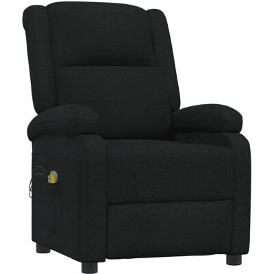 Fauteuil de Massage Électrique VIDAXL - Réglable, Noir - Publicité Fauteuil de Massage Électrique VIDAXL - Réglable, Noir - Publicité