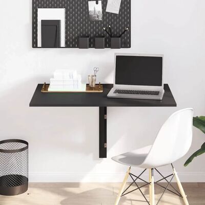 vidaXL Wandtisch - Klappbar Schwarz Sperrholz Mehrzweck Tisch vidaXL Wandtisch - Klappbar Schwarz Sperrholz Mehrzweck Tisch