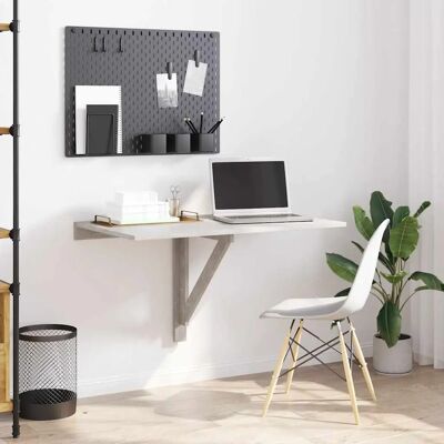 vidaXL Klappbarer Wandtisch Beton Grau - Wandtisch vidaXL Klappbarer Wandtisch Beton Grau - Wandtisch