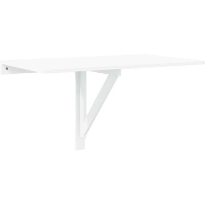 vidaXL Vouwbare Muurtafel Wit - Muurtafel vidaXL Vouwbare Muurtafel Wit - Muurtafel