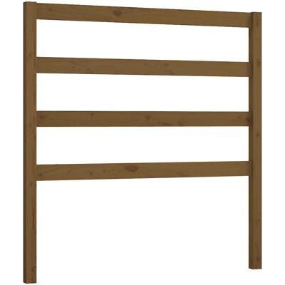 vidaXL Pääty sänkyyn Hunajainen ruskea 96x4x100 cm Massiivinen mäntypuu - Pääty vidaXL Pääty sänkyyn Hunajainen ruskea 96x4x100 cm Massiivinen mäntypuu - Pääty