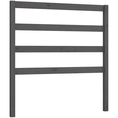 vidaXL Harmaa massiivinen mäntytammi 106x4x100 cm - Laatikko vidaXL Harmaa massiivinen mäntytammi 106x4x100 cm - Laatikko
