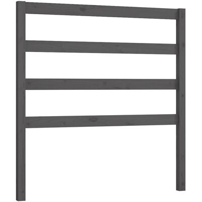 vidaXL Graues Kopfteil 146x4x100 cm - Kopfteil vidaXL Graues Kopfteil 146x4x100 cm - Kopfteil