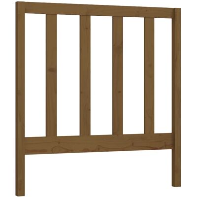 Tyylikäs hunajainen sängynpääty 96x4x100 cm massiivipinnasta - Sängynpääty Tyylikäs hunajainen sängynpääty 96x4x100 cm massiivipinnasta - Sängynpääty