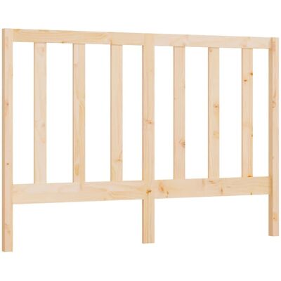 vidaXL Hoofdbord 166x4x100 cm Massief dennenhout Bruin - Hoofdbord vidaXL Hoofdbord 166x4x100 cm Massief dennenhout Bruin - Hoofdbord