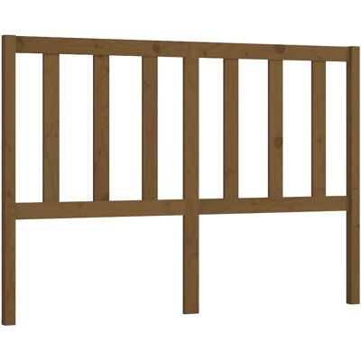 vidaXL Honigbraune 146x4x100 cm Kopfteil aus Massivkiefer - Bettkopfteil vidaXL Honigbraune 146x4x100 cm Kopfteil aus Massivkiefer - Bettkopfteil