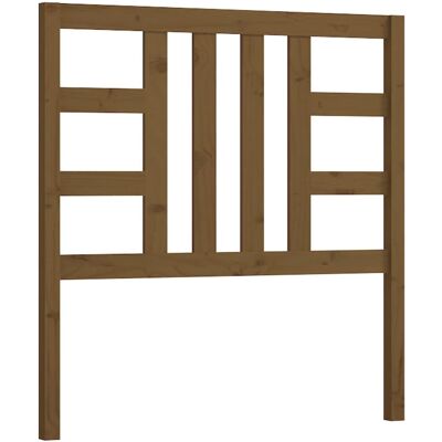 vidaXL Honigbraun Kopfteil - Kopfteil für Bett - 106x4x100 cm - Massiv Kiefer vidaXL Honigbraun Kopfteil - Kopfteil für Bett - 106x4x100 cm - Massiv Kiefer