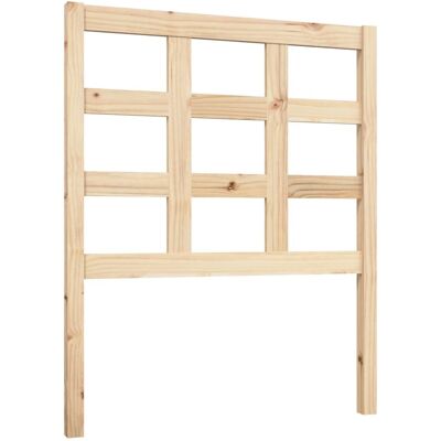 vidaXL Kopfteil - 80.5x4x100 cm - Massives Kiefernholz - Braun - Kopfteil vidaXL Kopfteil - 80.5x4x100 cm - Massives Kiefernholz - Braun - Kopfteil