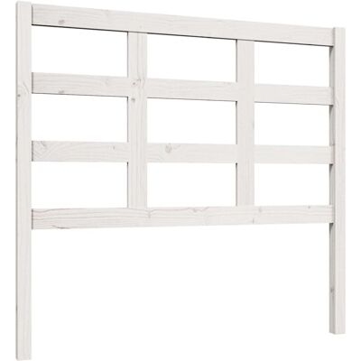 vidaXL 817876 Weißes Kopfteil - Kopfteil, 105.5x4x100 cm, Vollkiefernholz vidaXL 817876 Weißes Kopfteil - Kopfteil, 105.5x4x100 cm, Vollkiefernholz