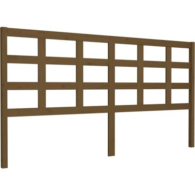 vidaXL Honigbraune Kopfteil 185.5x4x100 cm - Kopfteil vidaXL Honigbraune Kopfteil 185.5x4x100 cm - Kopfteil