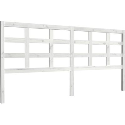 vidaXL Weiß 205,5x4x100 cm Kopfteil - Kopfteil vidaXL Weiß 205,5x4x100 cm Kopfteil - Kopfteil