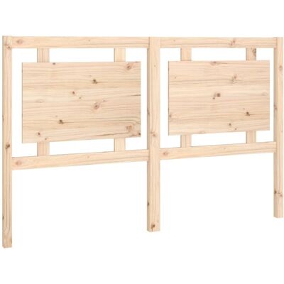 vidaXL Kopfteil 155,5x4x100 cm Massives Kiefernholz Braun - Kopfteil vidaXL Kopfteil 155,5x4x100 cm Massives Kiefernholz Braun - Kopfteil
