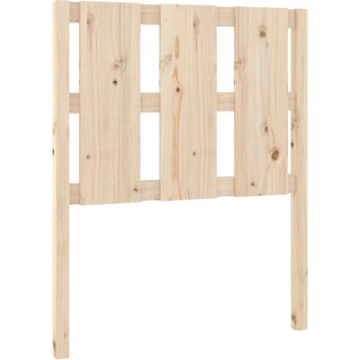 vidaXL Kopfteil 95,5x4x100 cm aus massivem Kiefernholz Braun - Kopfteil vidaXL Kopfteil 95,5x4x100 cm aus massivem Kiefernholz Braun - Kopfteil
