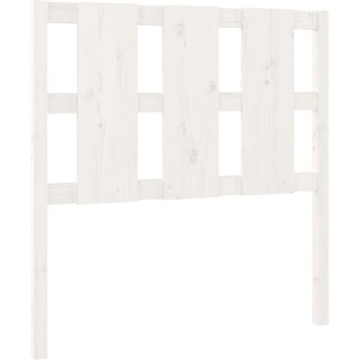 vidaXL Kopfteil Weiß - Holz - 95,5 x 4 x 100 cm vidaXL Kopfteil Weiß - Holz - 95,5 x 4 x 100 cm