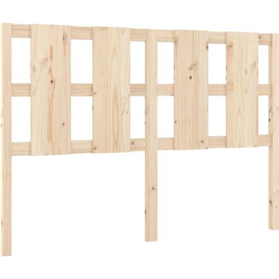 vidaXL Massiv Kiefernholz Kopfteil Braun 125.5x4x100 cm - Kopfteil vidaXL Massiv Kiefernholz Kopfteil Braun 125.5x4x100 cm - Kopfteil