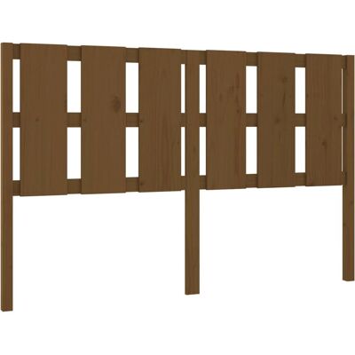 vidaXL Kopfteil Honig Braun 155,5x4x100 cm Massives Kiefernholz - Kopfteil vidaXL Kopfteil Honig Braun 155,5x4x100 cm Massives Kiefernholz - Kopfteil