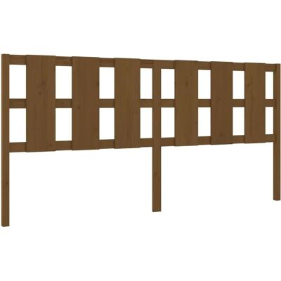 vidaXL Honigbraun Massiv Kiefer Betthaupt - Bettart vidaXL Honigbraun Massiv Kiefer Betthaupt - Bettart