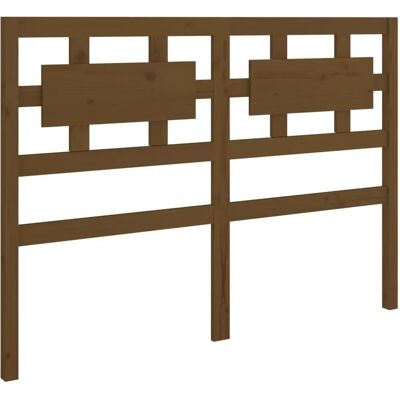 vidaXL Honigbrauner Kopfteil 125.5x4x100 cm - Kopfteil vidaXL Honigbrauner Kopfteil 125.5x4x100 cm - Kopfteil