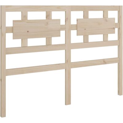 vidaXL Kopfteil 205.5x4x100 cm aus massivem Kiefernholz Braun - Kopfteil vidaXL Kopfteil 205.5x4x100 cm aus massivem Kiefernholz Braun - Kopfteil