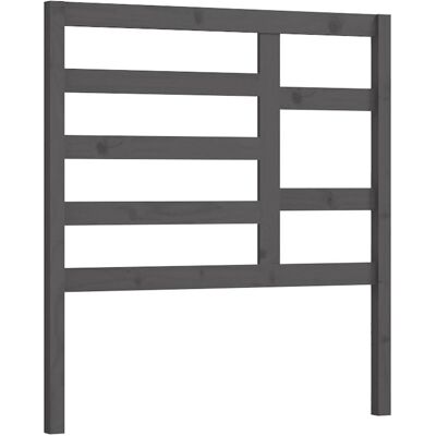 vidaXL Graues Bettkopfteil 96x4x104 cm - Kopfteil vidaXL Graues Bettkopfteil 96x4x104 cm - Kopfteil