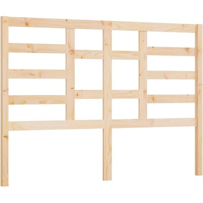 vidaXL Kopfteil 126x4x104 cm aus massivem Kiefernholz braun - Kopfteil vidaXL Kopfteil 126x4x104 cm aus massivem Kiefernholz braun - Kopfteil