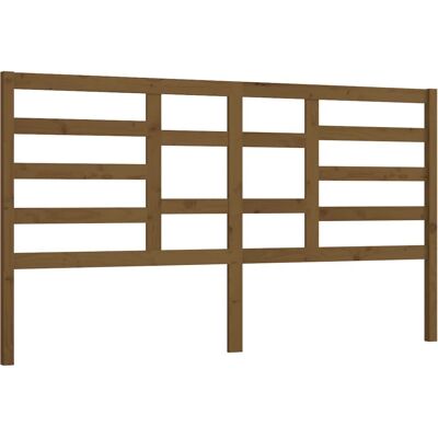 vidaXL Päänarvostelu hunajanruskea täysmetsästä mäntyä 186x4x104 cm - Päänarvostelu vidaXL Päänarvostelu hunajanruskea täysmetsästä mäntyä 186x4x104 cm - Päänarvostelu