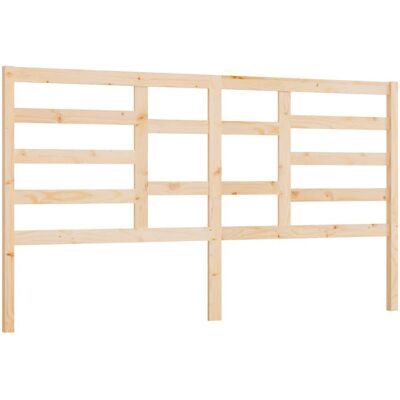 vidaXL Kopfteil 206x4x104 cm Braun - Kopfteil vidaXL Kopfteil 206x4x104 cm Braun - Kopfteil