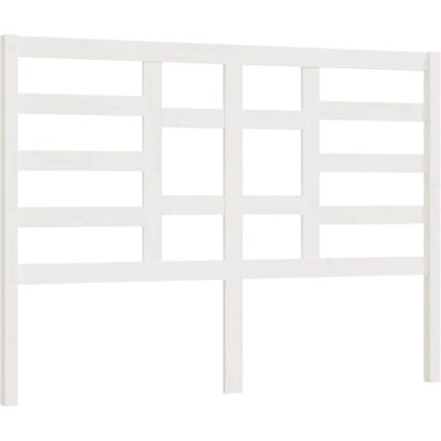 vidaXL Kopfteil Weiß 206x4x104 cm Massiv Kiefernholz - Kopfteil vidaXL Kopfteil Weiß 206x4x104 cm Massiv Kiefernholz - Kopfteil