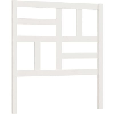 vidaXL Kopfteile Weiß 96x4x104 cm Massives Kiefernholz - Kopfteil vidaXL Kopfteile Weiß 96x4x104 cm Massives Kiefernholz - Kopfteil
