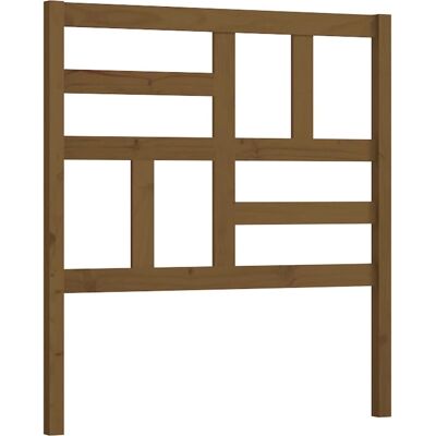 vidaXL Honigbraun 96x4x104 cm Massives Kiefernholz Bettkopfteil - Bettkopf vidaXL Honigbraun 96x4x104 cm Massives Kiefernholz Bettkopfteil - Bettkopf
