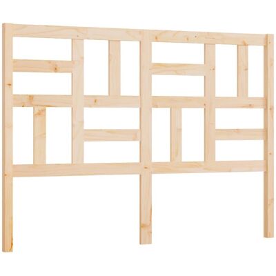 vidaXL sänggavel 126x4x104 cm massiivisesta männystä ruskea - Sänggavel vidaXL sänggavel 126x4x104 cm massiivisesta männystä ruskea - Sänggavel