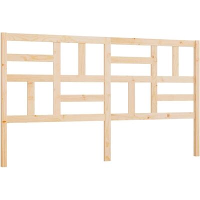 vidaXL Bettkopfteil 186x4x104 cm Massives Kiefernholz - Bettkopf vidaXL Bettkopfteil 186x4x104 cm Massives Kiefernholz - Bettkopf