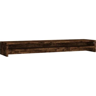 vidaXL Monitorständer Räucher-Eiche - 100x24x13 cm vidaXL Monitorständer Räucher-Eiche - 100x24x13 cm