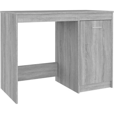vidaXL Graues Sonoma Schreibtisch - Büro- und Studien Tisch vidaXL Graues Sonoma Schreibtisch - Büro- und Studien Tisch