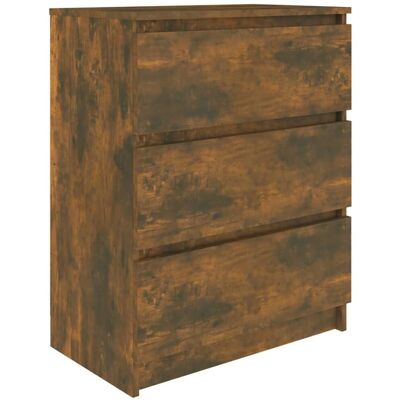 vidaXL 815510 Gebrande Eik Sideboard - Woonkameropberging vidaXL 815510 Gebrande Eik Sideboard - Woonkameropberging