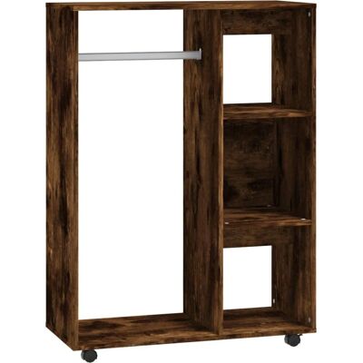 vidaXL Räuchereiche Kleiderschrank - Engineered Wood Schlafzimmer Schrank - 80x40x110 cm vidaXL Räuchereiche Kleiderschrank - Engineered Wood Schlafzimmer Schrank - 80x40x110 cm