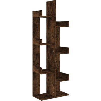vidaXL 816005 Gerookte Eik Boekenkast - Boekenkast vidaXL 816005 Gerookte Eik Boekenkast - Boekenkast