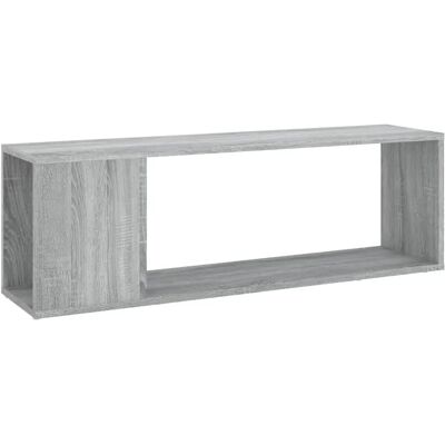 vidaXL Grau Sonoma Engineered Holz TV-Schrank - 100x24x32 cm vidaXL Grau Sonoma Engineered Holz TV-Schrank - 100x24x32 cm
