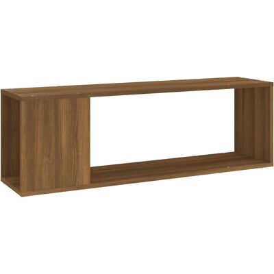 vidaXL TV-Schrank Braun Eiche - TV Schrank, Spanplatte, 100x24x32 cm vidaXL TV-Schrank Braun Eiche - TV Schrank, Spanplatte, 100x24x32 cm