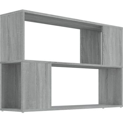 vidaXL TV-Schrank - Grau - 100x24x32cm - 2 Ablagen vidaXL TV-Schrank - Grau - 100x24x32cm - 2 Ablagen
