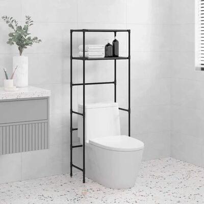 vidaXL Kaksi-kerroksinen kylpyhuonehylly WC:n päälle vidaXL Kaksi-kerroksinen kylpyhuonehylly WC:n päälle