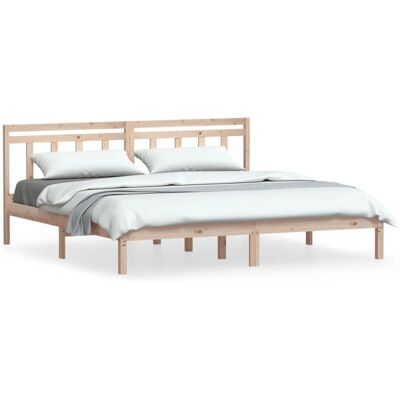 vidaXL 3100599 Bedframe - Den, Bruin, 160x200cm - Bedtype vidaXL 3100599 Bedframe - Den, Bruin, 160x200cm - Bedtype