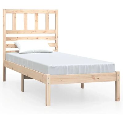 vidaXL 3100983 Bettgestell - Massives Kiefernholz - 75x190 cm - Schlafzimmer vidaXL 3100983 Bettgestell - Massives Kiefernholz - 75x190 cm - Schlafzimmer