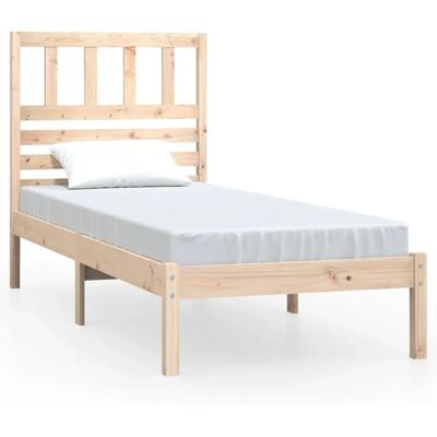 vidaXL Bettgestell - 120x200 cm - Massiv Kiefer vidaXL Bettgestell - 120x200 cm - Massiv Kiefer