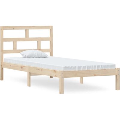 vidaXL Bettgestell - 200x200 cm - Massiv Kiefer vidaXL Bettgestell - 200x200 cm - Massiv Kiefer