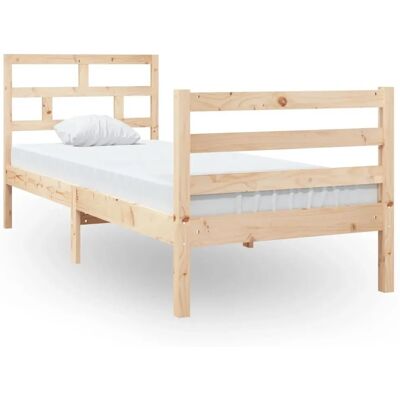 vidaXL Bettgestell Holz Plattformbett Kleine Einzelbett - Bettgestell vidaXL Bettgestell Holz Plattformbett Kleine Einzelbett - Bettgestell