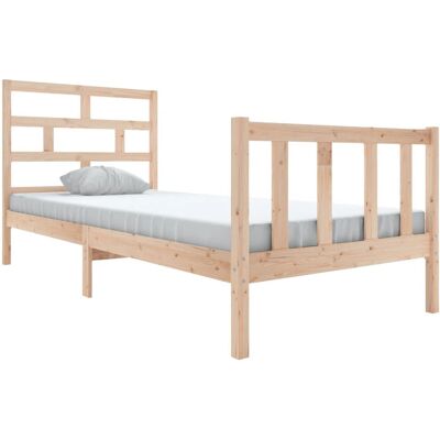 vidaXL Sengeramme - 100x200 cm - Brun - Sengeramme vidaXL Sengeramme - 100x200 cm - Brun - Sengeramme