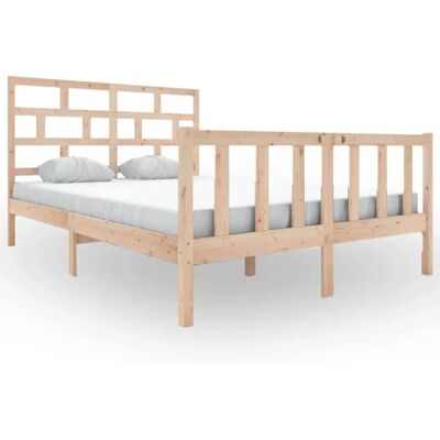 vidaXL Sengestel 160x200 cm Brun - Seng vidaXL Sengestel 160x200 cm Brun - Seng